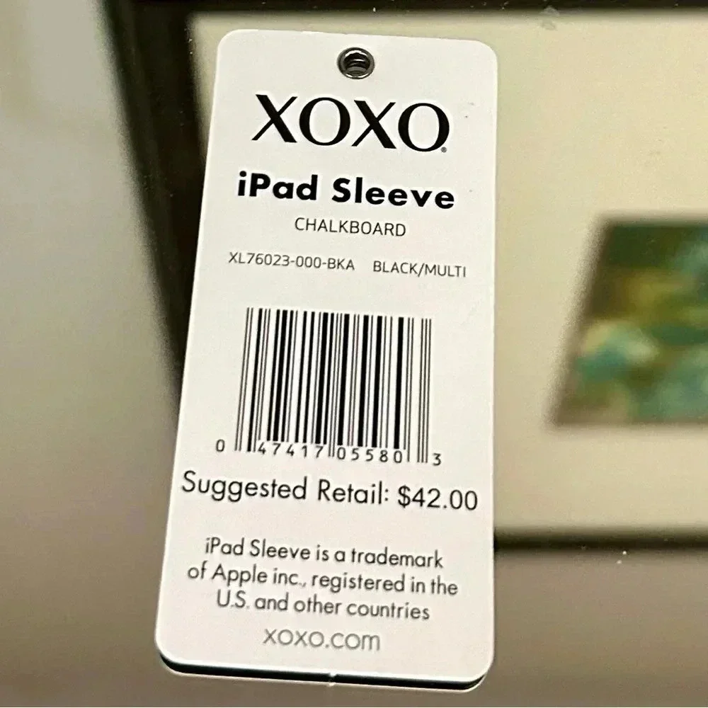 New XOXO IPad Sleeve - Picture 3 of 4